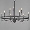 Maxim Lighting Frankie 9-Light Chandelier, Black 14499BK - alternate 3